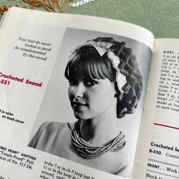 Vintage 1960s Knitting Pattern Book - Teen Fashion Sweaters & Accessories - Picture 10 of 14